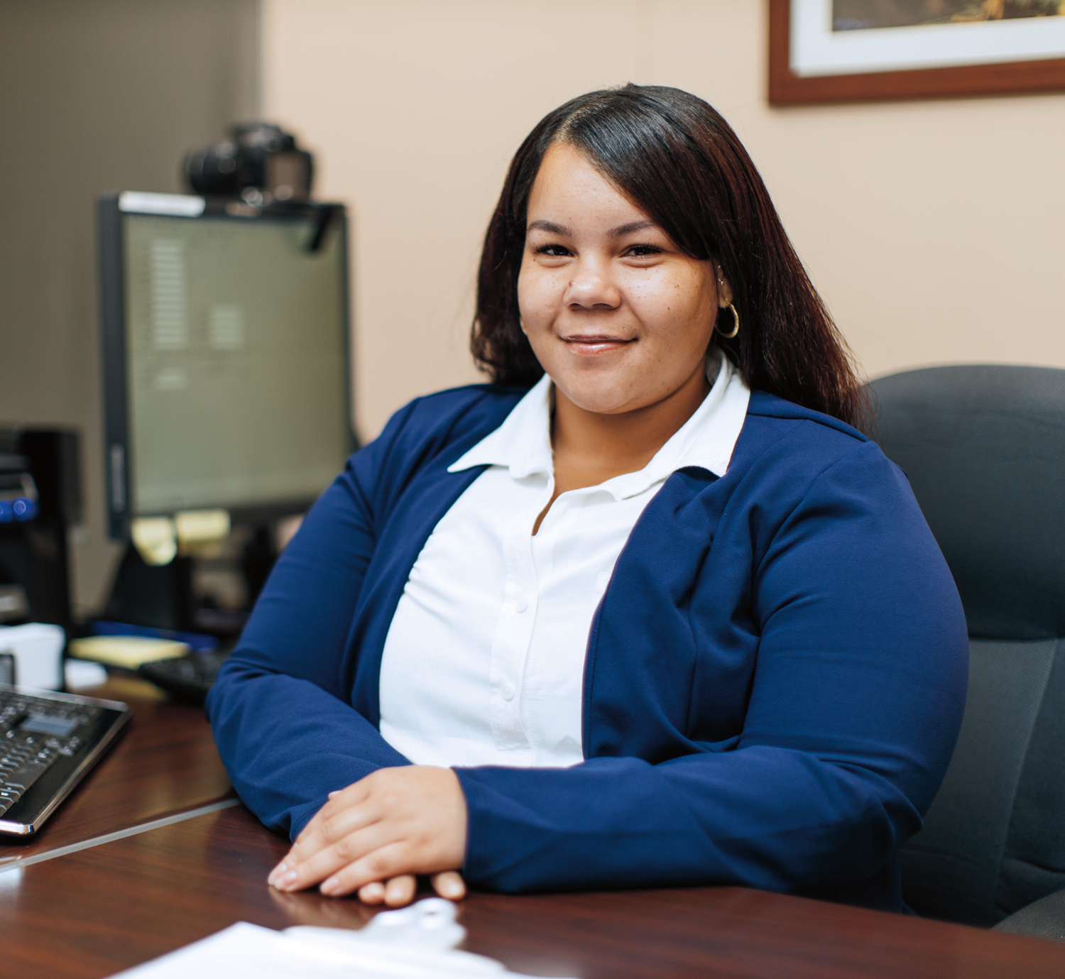 Daisy Valentin, Administrative Assistant,  Security.